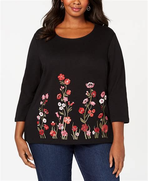 women's macy's plus size clearance